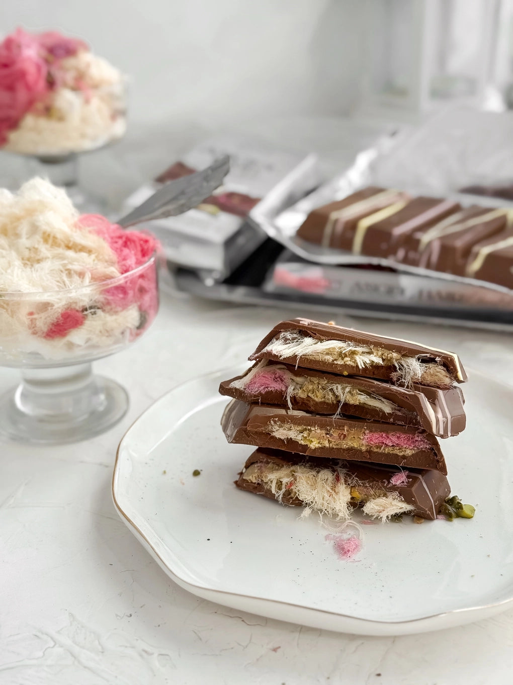 Beemax -Angel Hair Dubai Milk Chocolate